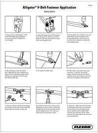 Буклет Соединения Alligator V-Belt Alligator Flexco