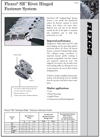 Anker flexco Каталог Flexco Rivet Hinged Fastening System